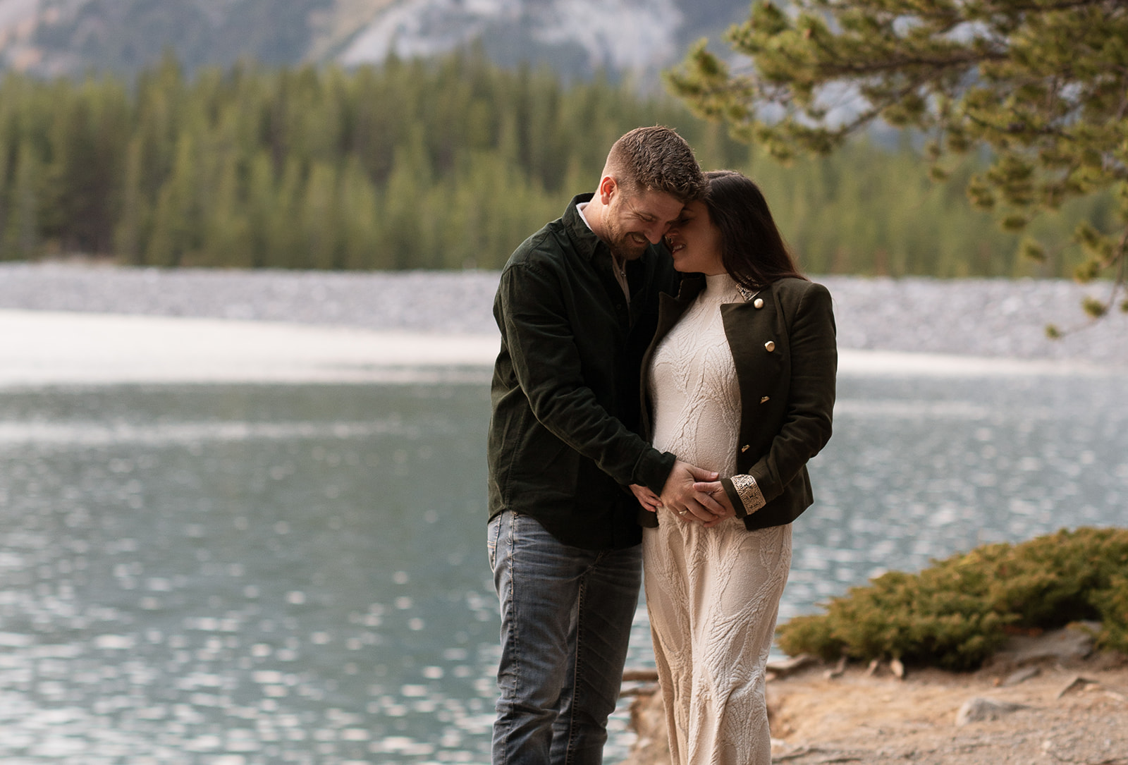 An Elopement in Banff — Two people, one summit, one perfect morning, Banff National Park